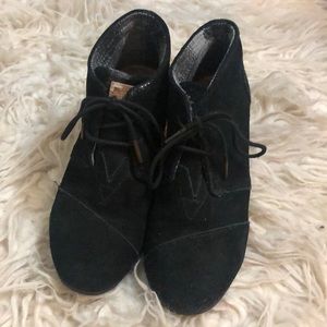 Toms Black Ankle Boots